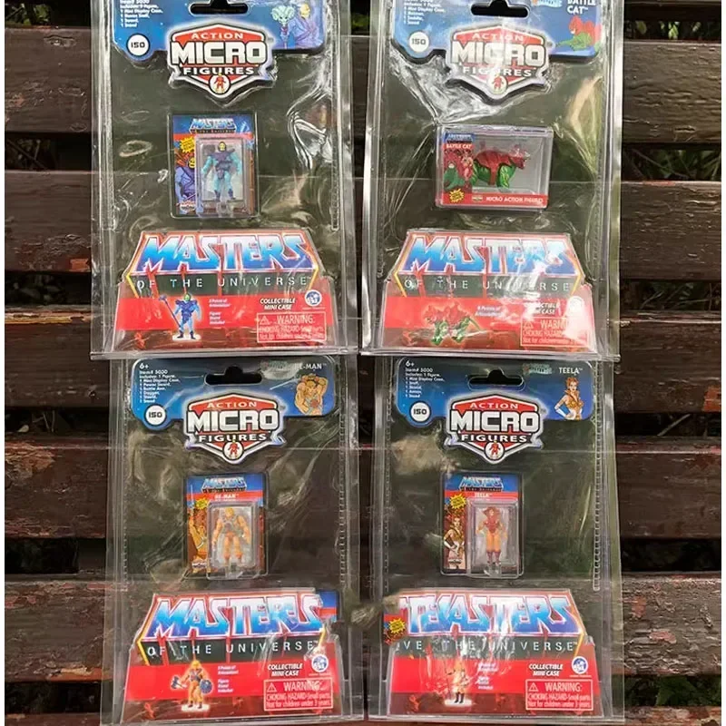 Vintage Collectible Toys - Mikro figurki akcji Miniaturees animacja kreskówka
