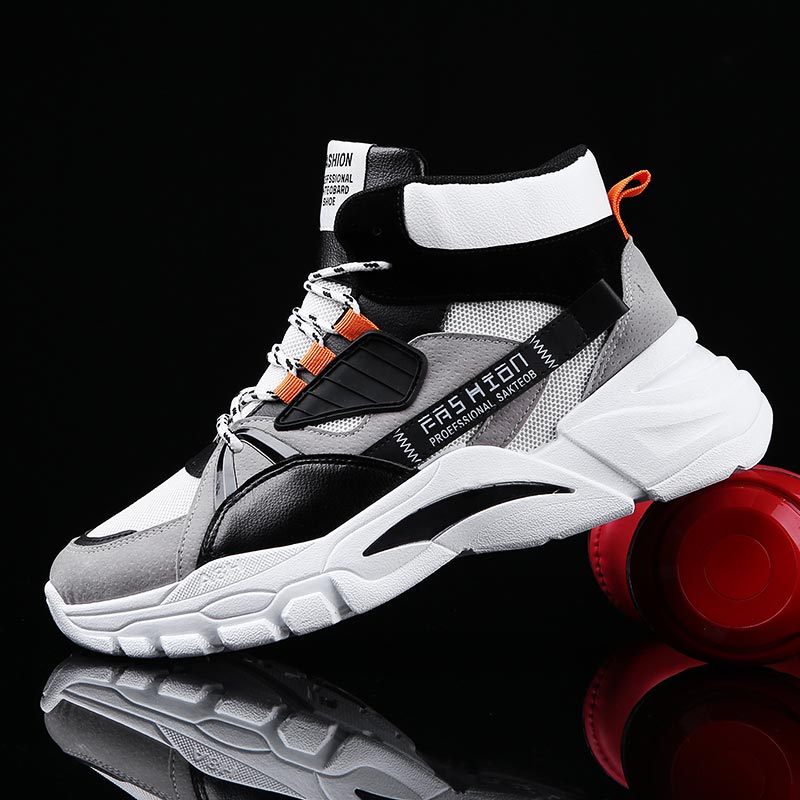 Vintage Collectible Shoes - Hightop letnie męskie buty sportowe męskie
