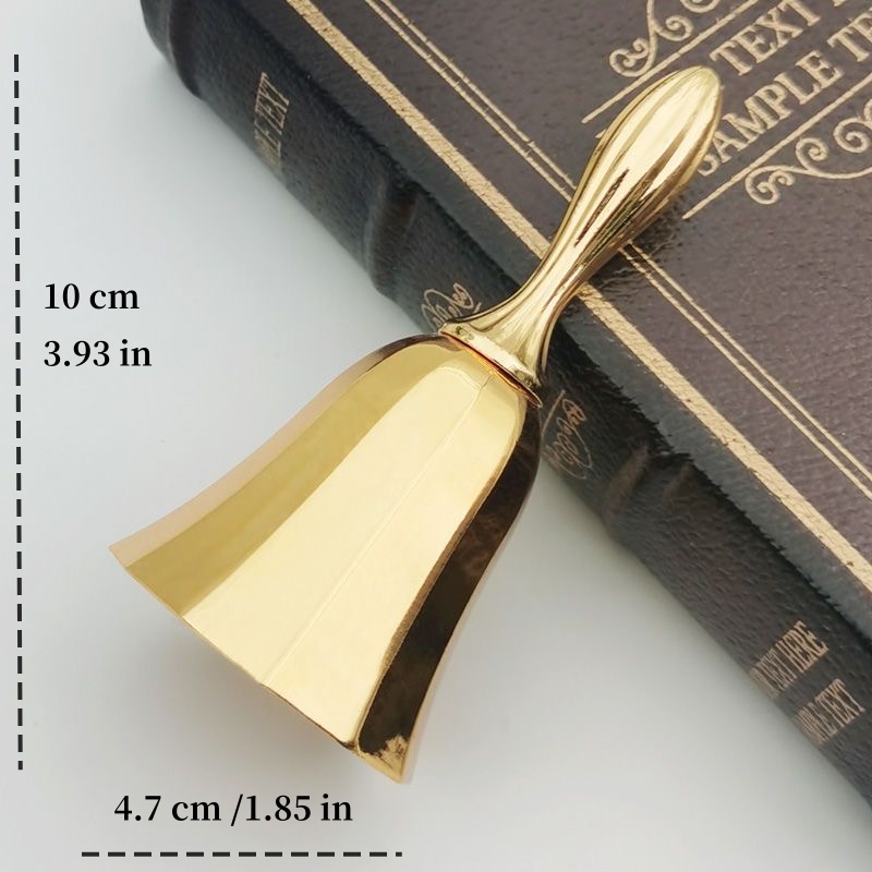 Vintage Collectible Bells - Nowy Mosiężny Dzwonek w Stylu Vintage,