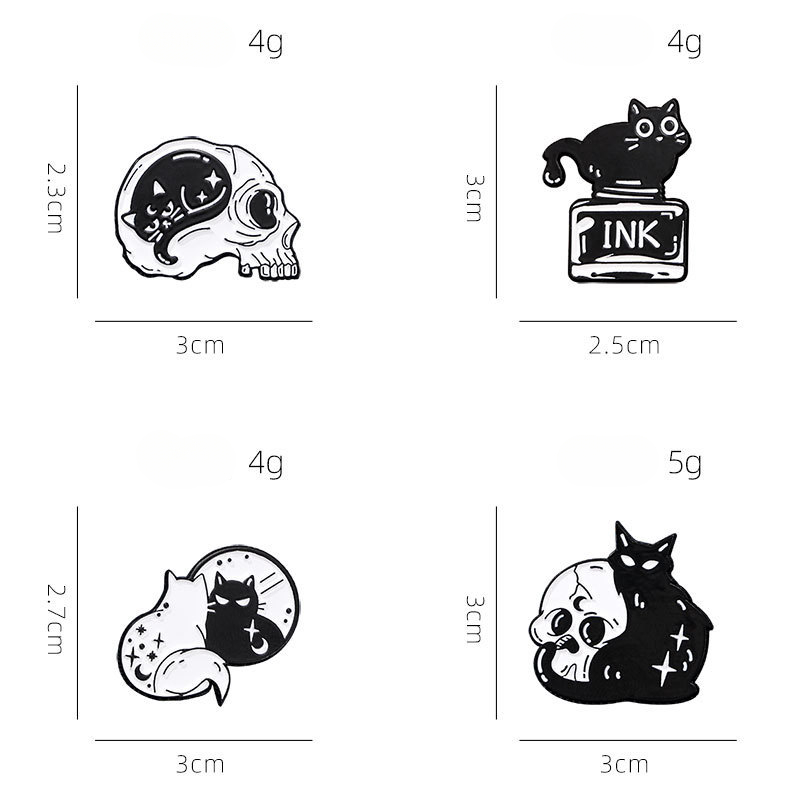 Urocza Czarna Kolekcja Kotów R – Vintage Collectible Pins recenzja i cena