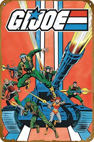 Gi Joe – Plakat z czołgiem, vi – Vintage Collectible Tins recenzja i cena