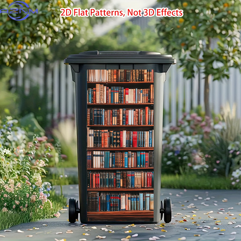 Naklejki na kosz na śmieci z m – Vintage And Collectible Books recenzja i cena