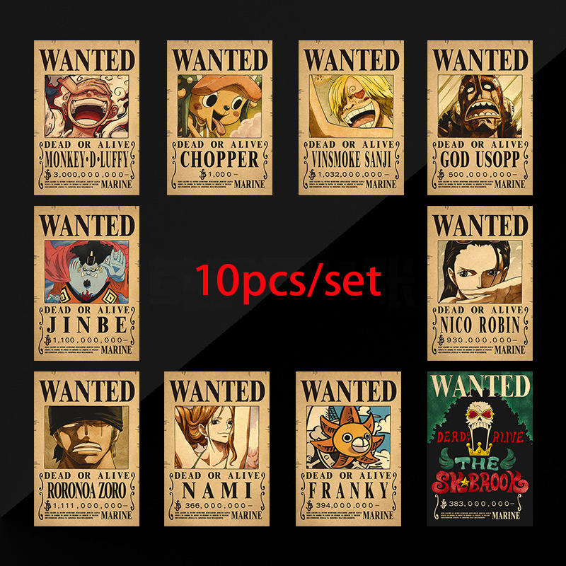 10 szt. Anime One Piece Luffy  – Vintage Collectible Toys recenzja i cena