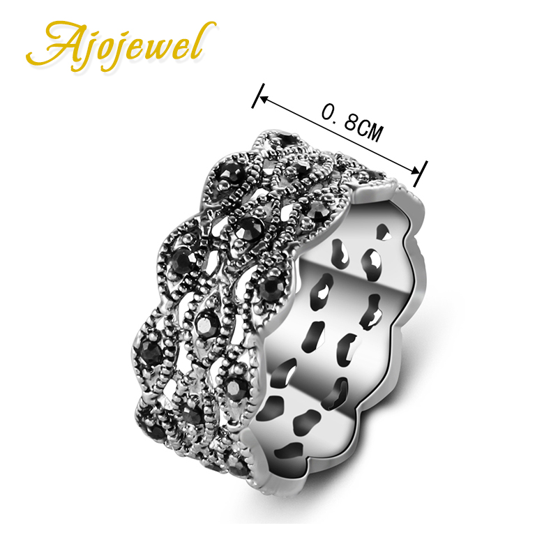 Ajojewel 3 warstwy pierścionek – Vintage Items Collection recenzja i cena