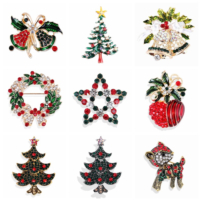 Kolekcja broszek świątecznych  – Vintage Collectible Pins recenzja i cena