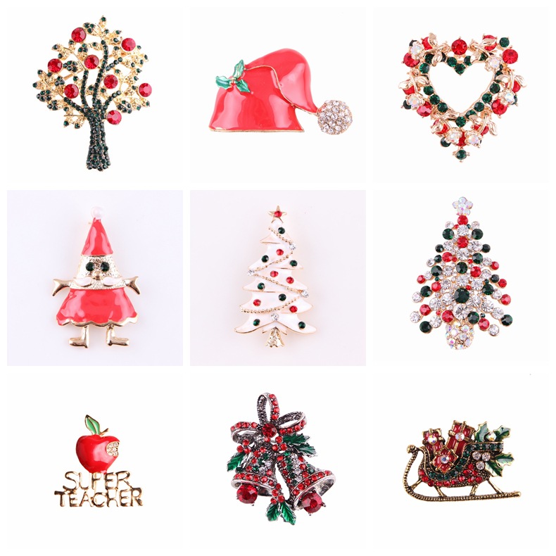 Kolekcja broszek świątecznych  – Vintage Collectible Pins recenzja i cena