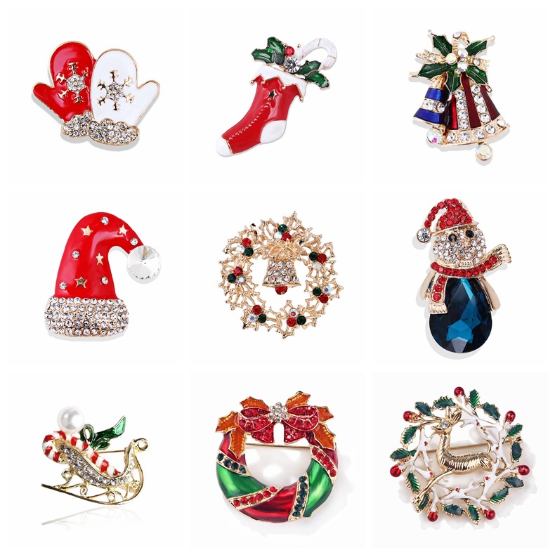 Kolekcja broszek świątecznych  – Vintage Collectible Pins recenzja i cena