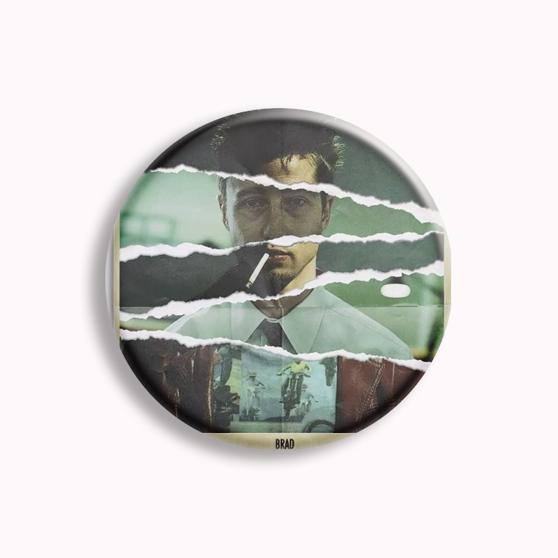 Retro Classic Film Fight Club  – Vintage Collectible Pins recenzja i cena