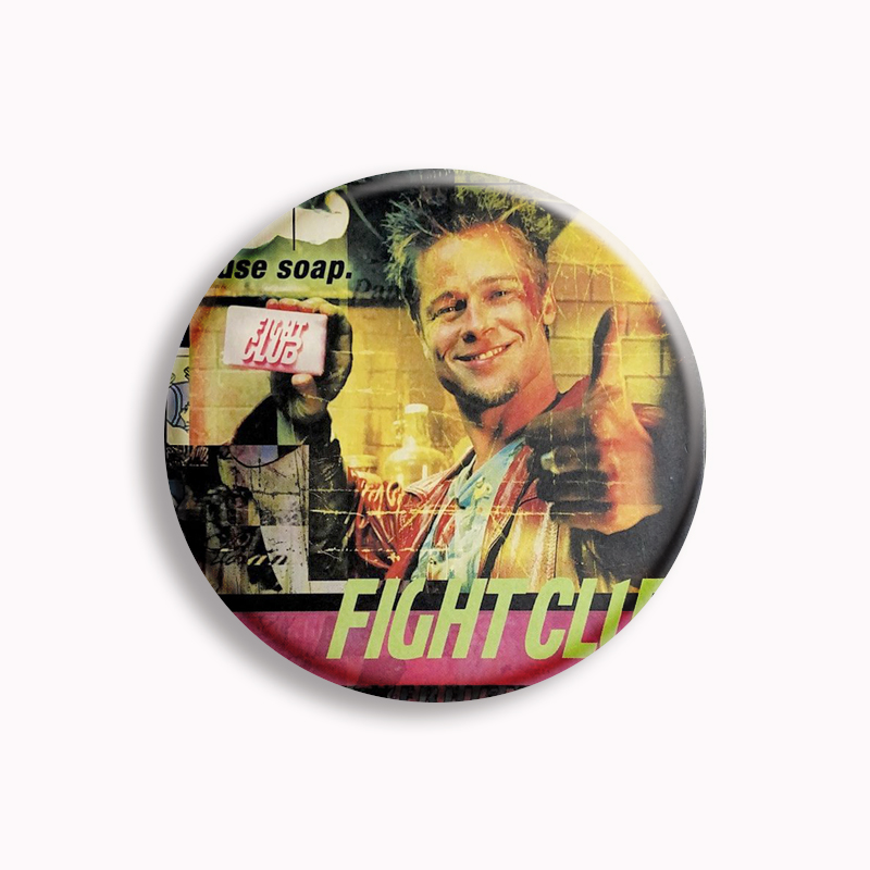 Retro Classic Film Fight Club  – Vintage Collectible Pins recenzja i cena