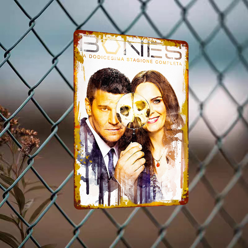 Plakat Bones Sezon 12 Metalowy – Vintage Collectible Tins recenzja i cena
