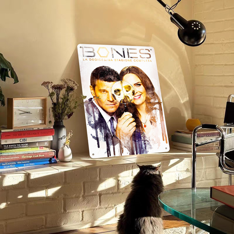 Plakat Bones Sezon 12 Metalowy – Vintage Collectible Tins recenzja i cena