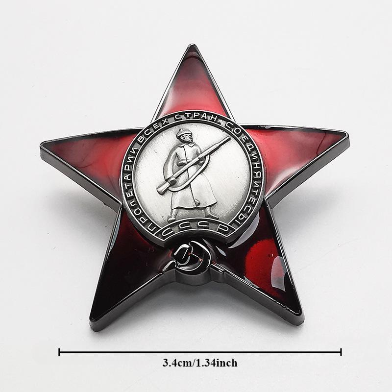 1 szt. Czerwona Gwiazda Odznak – Vintage Collectible Pins recenzja i cena